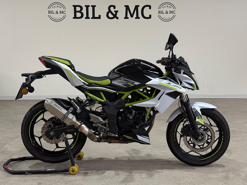 Kawasaki Z125 Låga mil. 0kr insats räntekampanj 