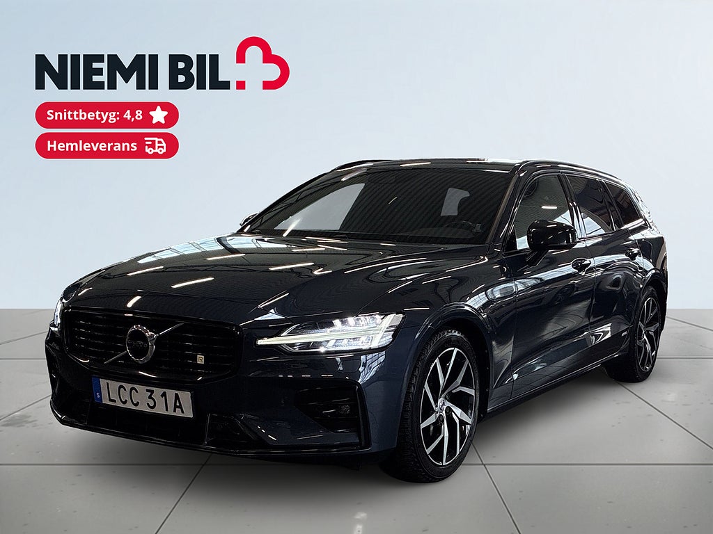 Volvo V60 B4 R-Design Backkamera/ H/K/ Helskinn/ VOC/Pvärm
