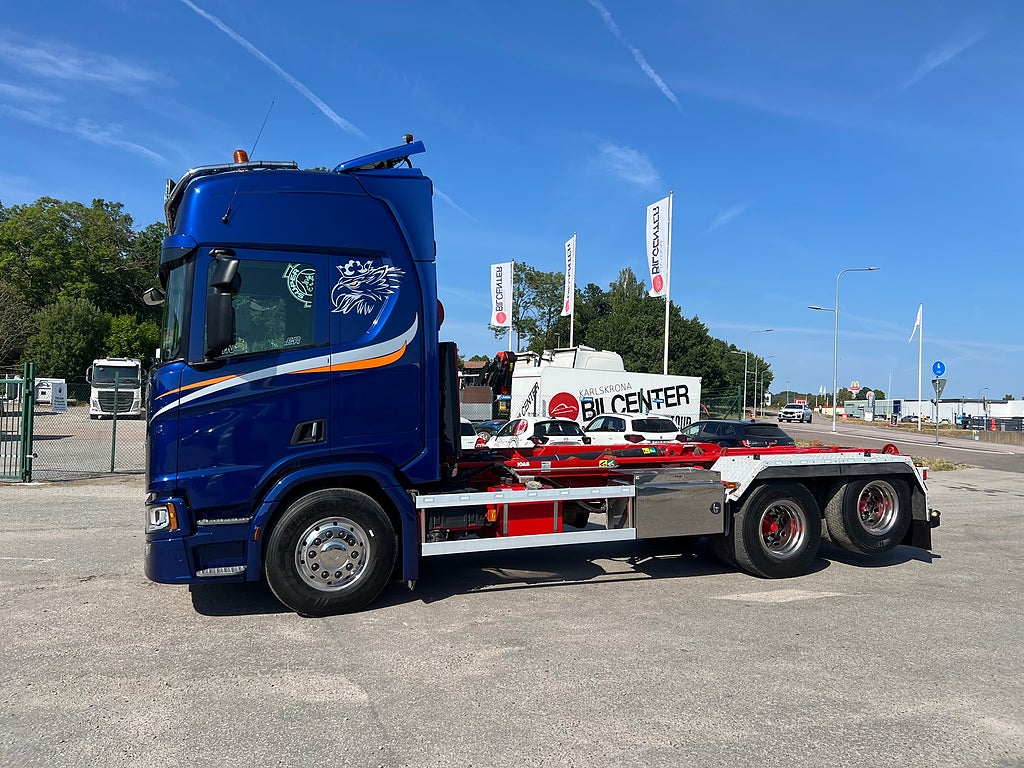 Scania R650 6x2 Lastväxlare, Euro 6