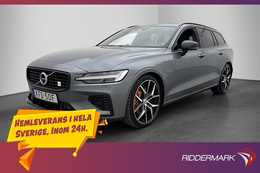 Volvo V60 Polestar Engineered 405hk Pano B&W HUD 360° MOMS