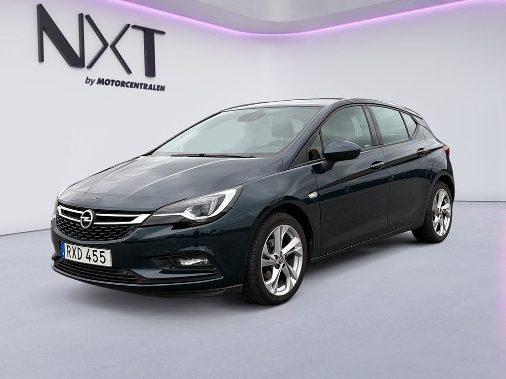 Opel Astra Dynamic 1.4T 150hk/Aut/Servicebok/V-hjul/Värmare