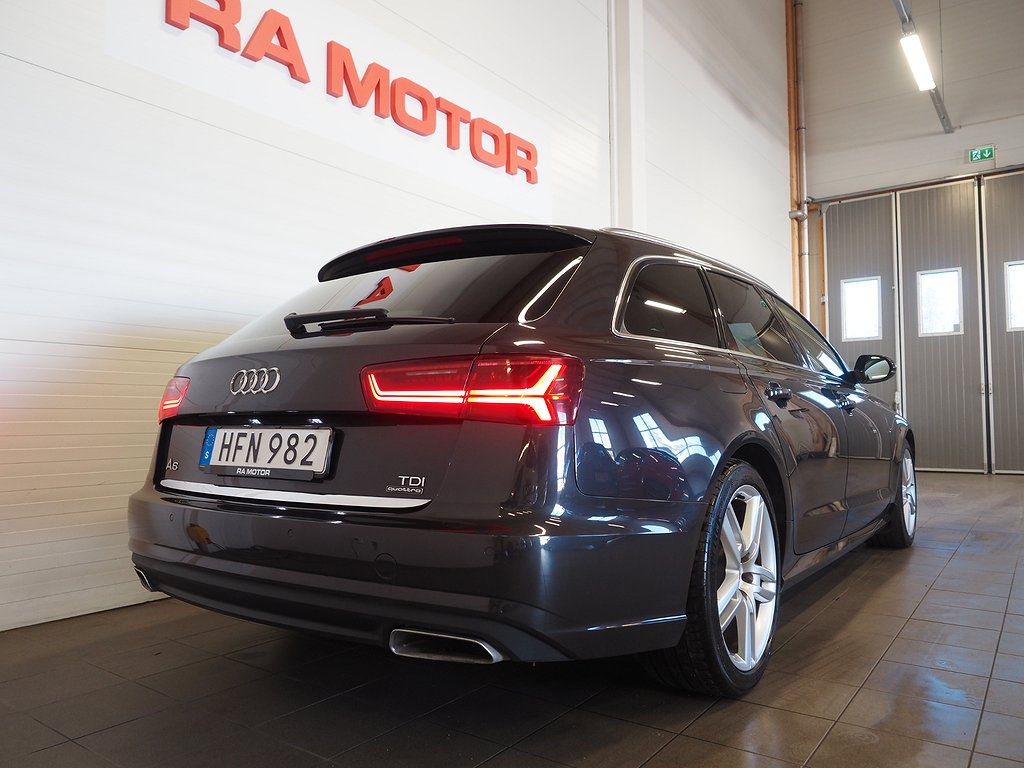 Audi A6 Avant 3.0 TDI V6 Quattro 218hk Drag D-Värm Halvskinn 2016