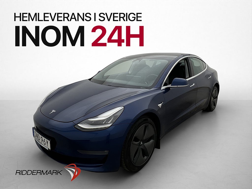 Tesla Model 3 Long Range AWD, 440hk, 2019