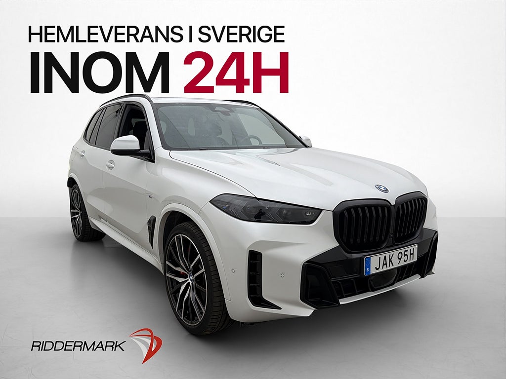 BMW X5 xDrive50e M Sport Innovation Pano Sky H/K Luft Drag