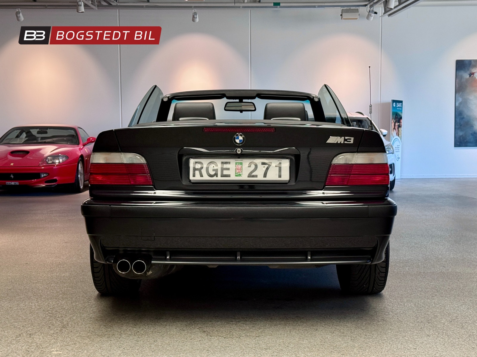 BMW M3 3.2 321hk Convertible | Fint skick | Fullt dokumenterad 2026 - miniatyr 7