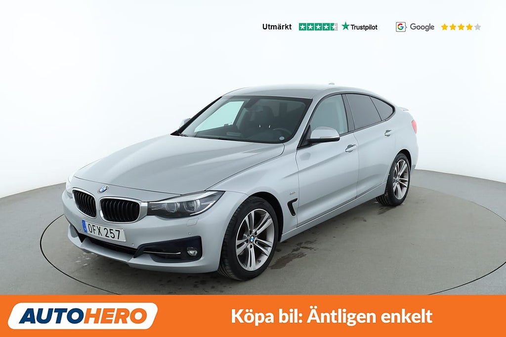 BMW 318D GT Sport Line / Dragkrok, PDC fram