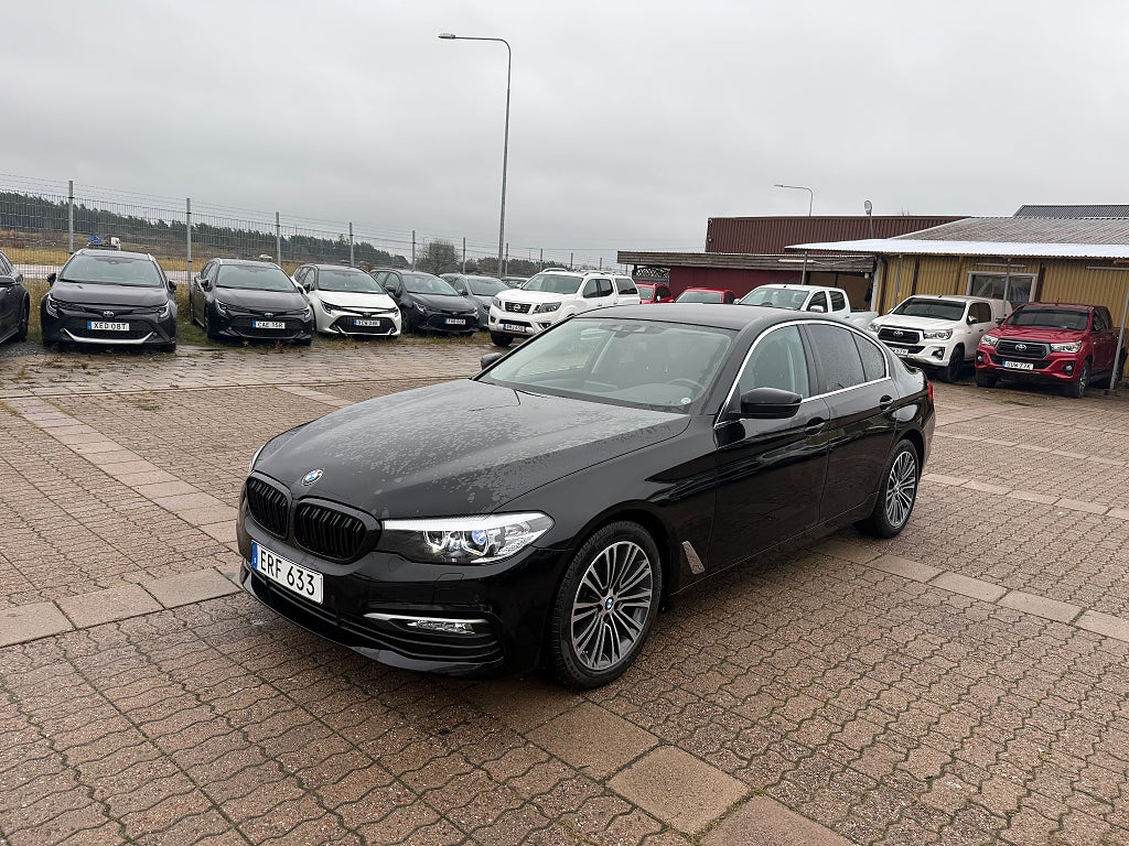 BMW 520 dA G30 190HK AUT EU6 SAFETY 2-ÅRS GARANTI