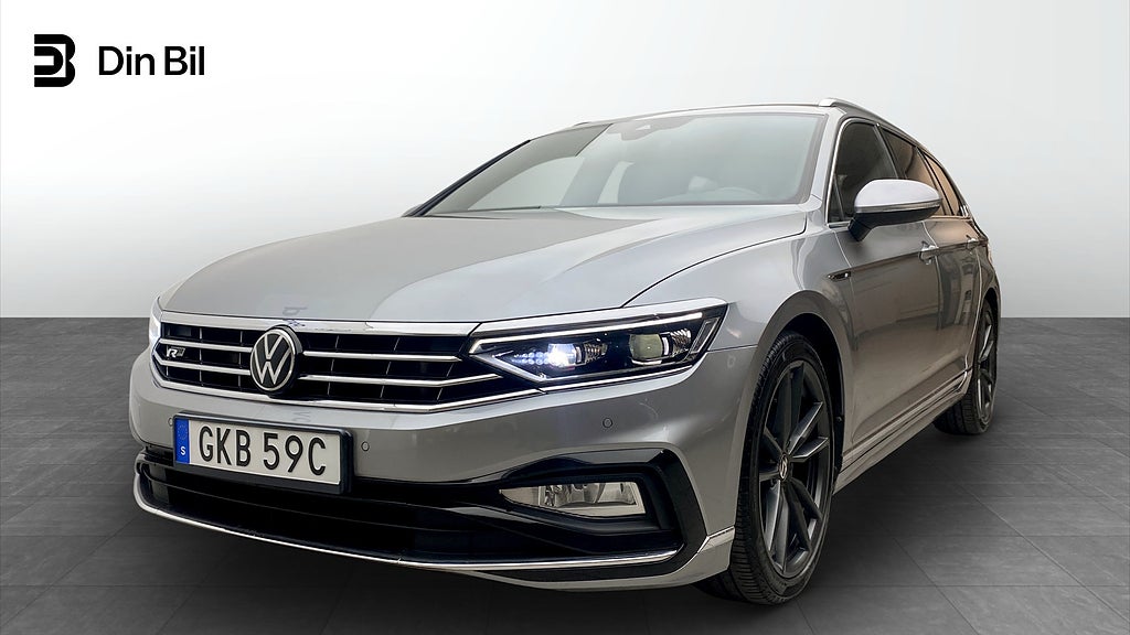 Volkswagen Passat Sportscombi GT 2.0 TDI 4M R-line//Drag/Värmare/Läder