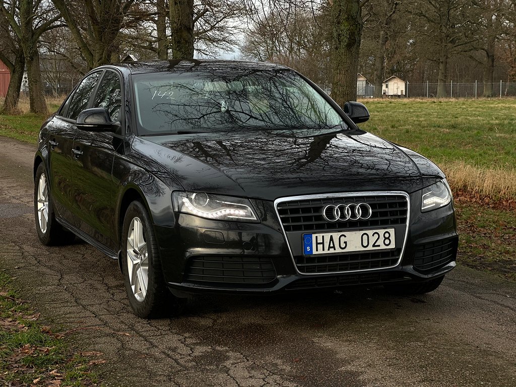 Audi A4 Sedan 1.8 TFSI 160hk, Proline, Svensksåld,