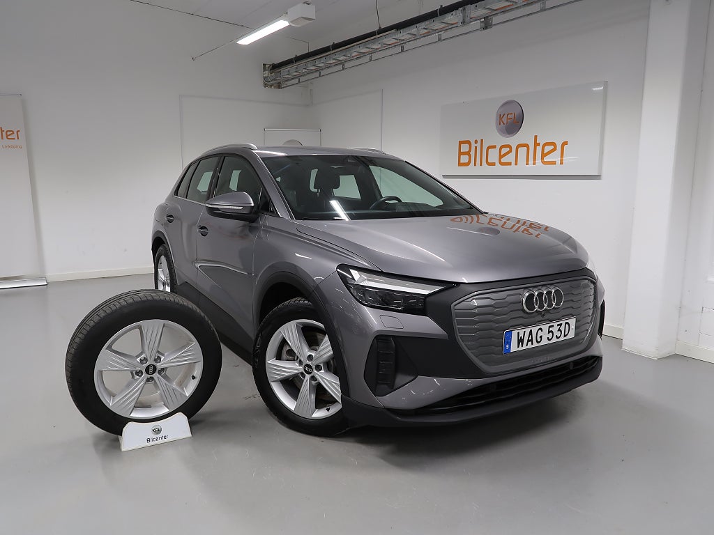 Audi Q4 E-Tron *KAMPANJ* Q4 45 e-tron Quattro V-Däck ingår Drag-CarPla
