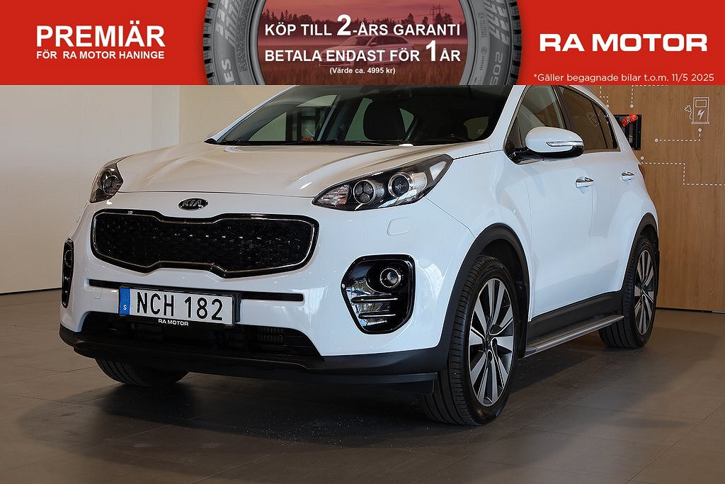 Kia Sportage 1,7 CRDi 115hk Limited Edition (UEFA) Drag 2016