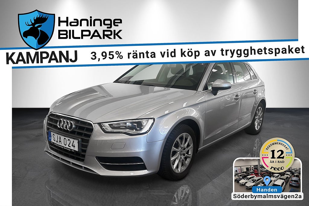 Audi A3 Sportback 1.4 TFSI Aut Farth Bluetooth/SUPERDEAL 3,95%