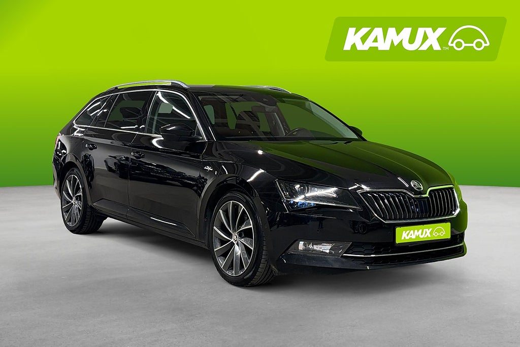 Skoda Superb 2.0 TDI 4x4 DSG L&K 190hk  Värmare Drag Canton Kamera Elstol