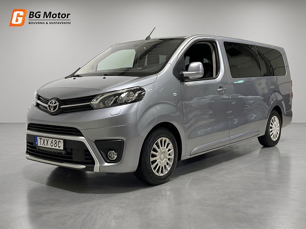 Toyota Proace Verso 2.0 D-4D E 122HK Aut 9-sits/Drag/Head-up/PDC/Carplay