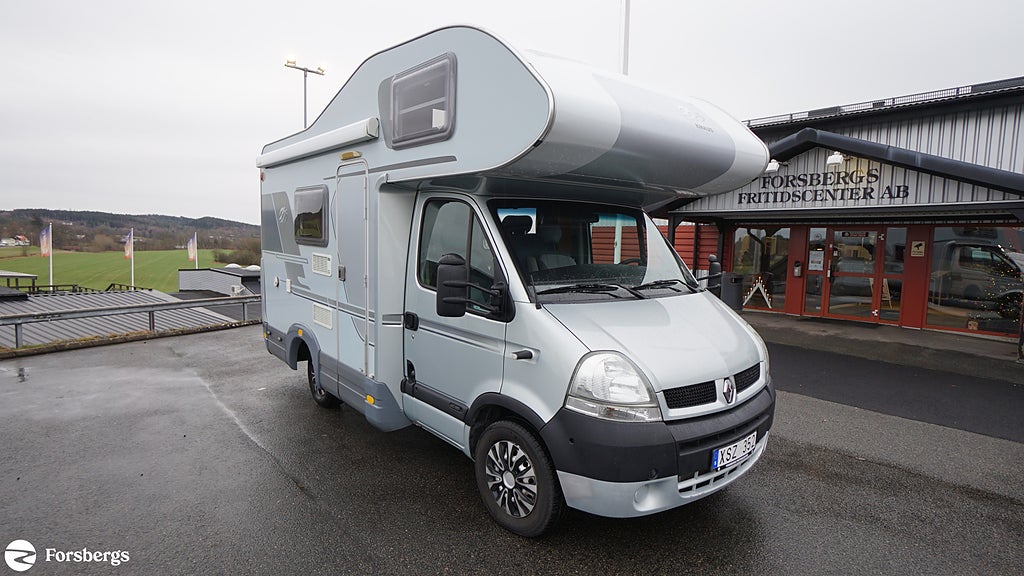 Knaus SPORT 500 / Alkov med bäddbar dinette / Under 6 meter