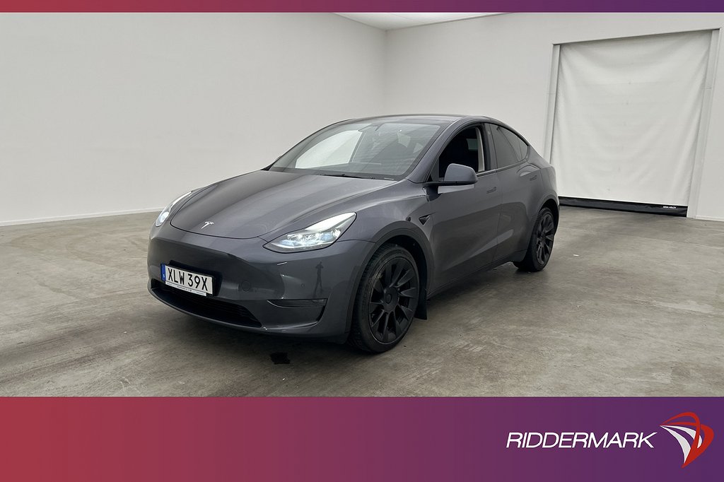 Tesla Model Y Long Range AWD Uppgraderad-AP Dragkrok En-Bruk