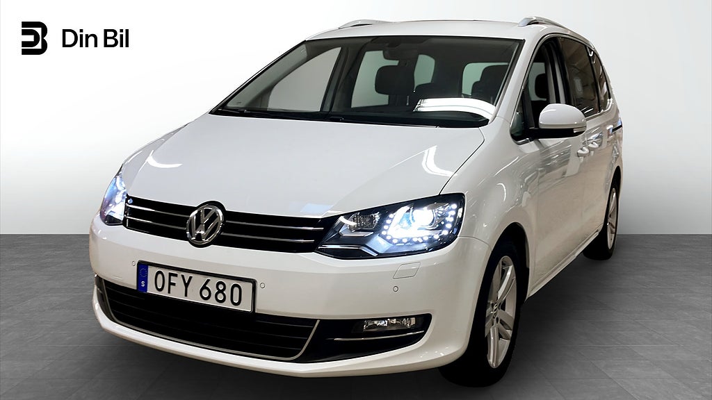Volkswagen Sharan TDI 184 hk 4M DSG/7-sits/Dragpkt/Värmare