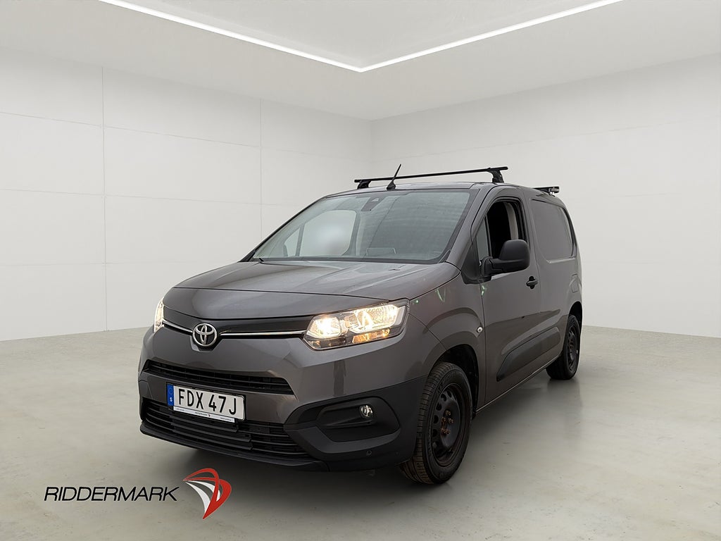 Toyota proace-city 1.5D Värmare Drag B-Kamera CARPLAY Moms