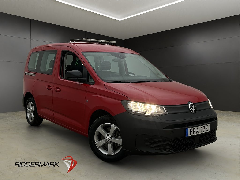 Volkswagen Caddy Life 1.5TSI M/K-Värm PDC Drag Skinn Moms