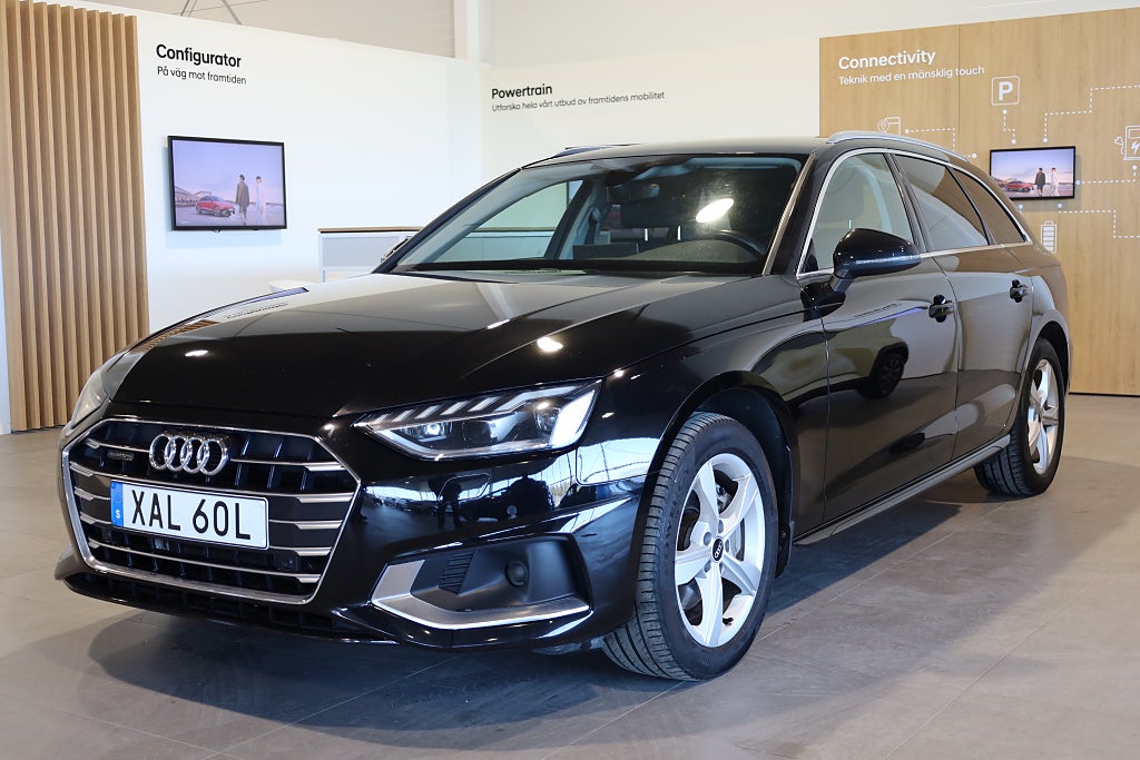 Audi A4 Avant 40 TDI 204hk Quattro | Drag | D-värm | Navi | 2022