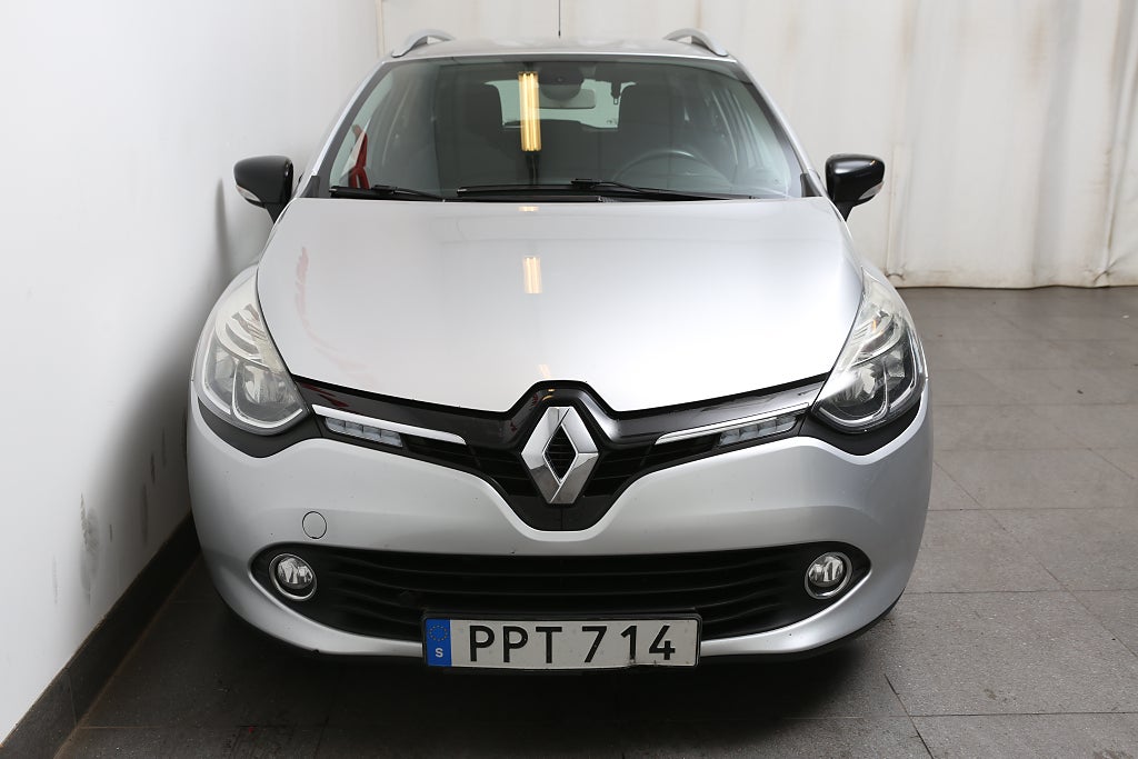 Renault Clio 0,9 TCe 90hk Sport Tourer 1ägare Motorvärmare 2014