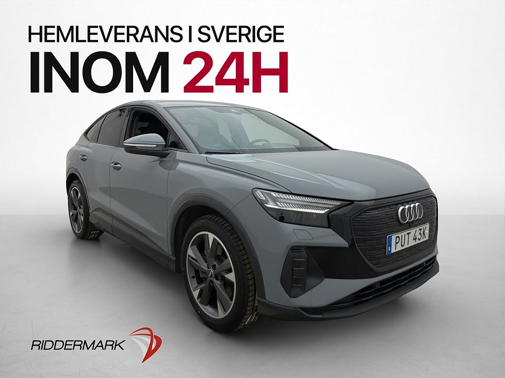 Audi Q4 50 SB e-tron Quattro MOMS Cockpit Kamera Dragkrok