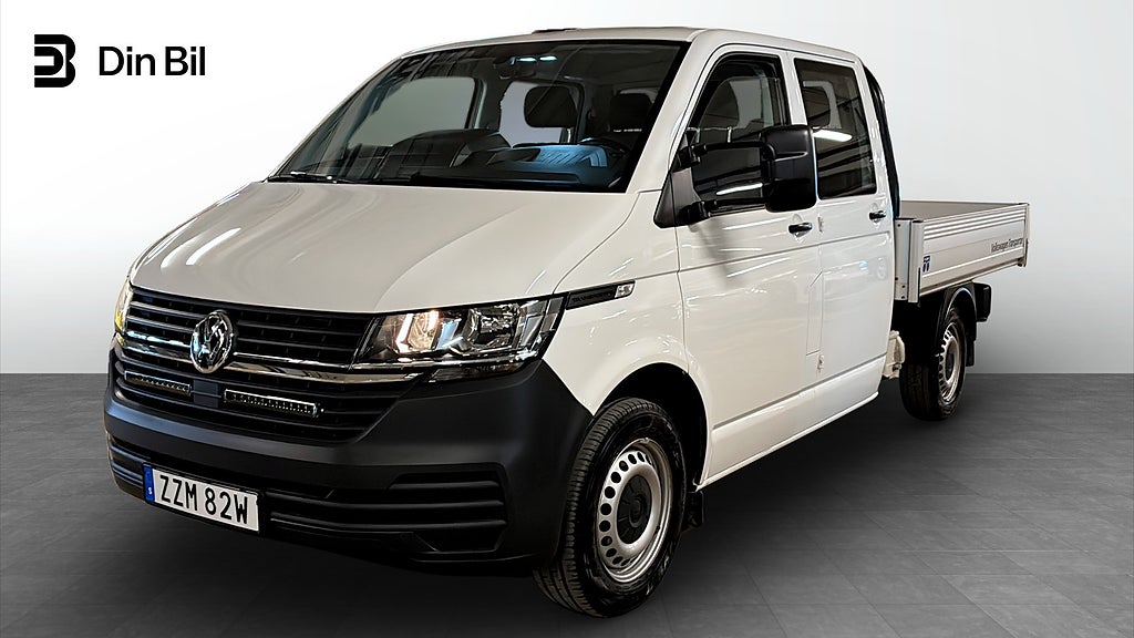 Volkswagen Transporter T6 Dubbelhytt Flak T30 2.0 TDI Drag/Comfort