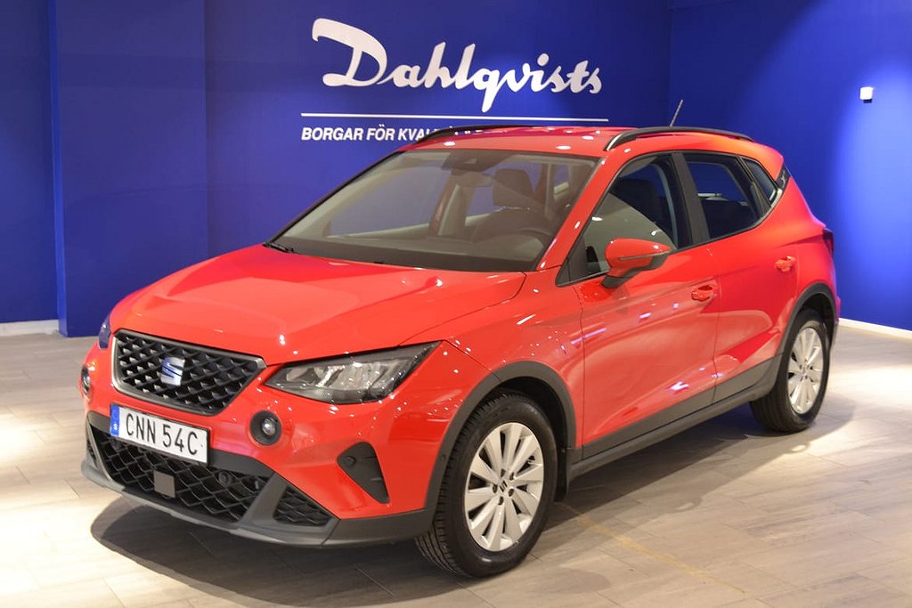 Seat Arona 1,0 TSI 110hk Auto, Halvläder Full Link Backkam...
