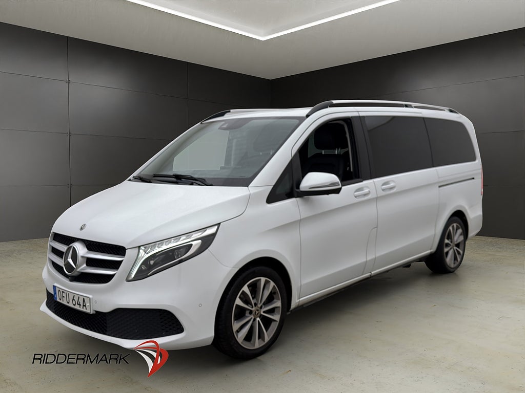 Mercedes-Benz V 250 d Värmare Skinn El-Dörrar CARPLAY 7-Sits