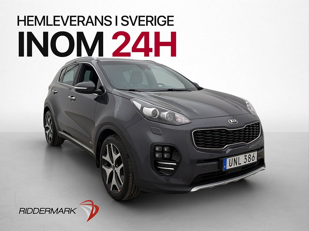 Kia Sportage 2.0 AWD 185hk GT-Line JBL Drag Skinn Kamera