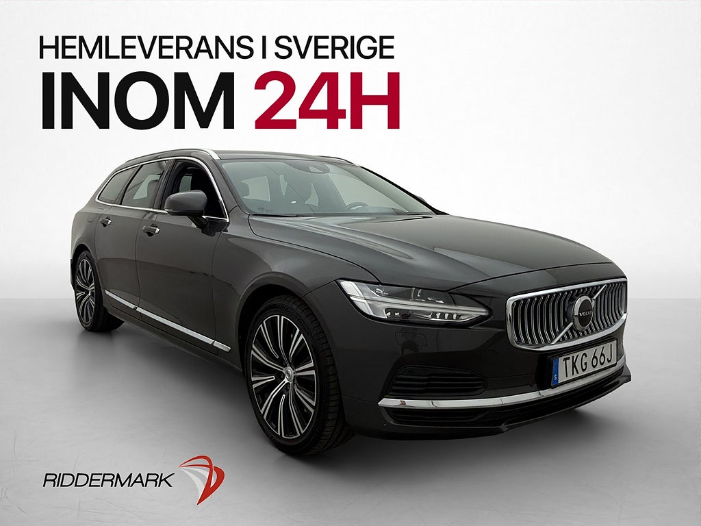 Volvo V90 T6 341hk AWD Inscription Värmare Skinn Kamera Drag