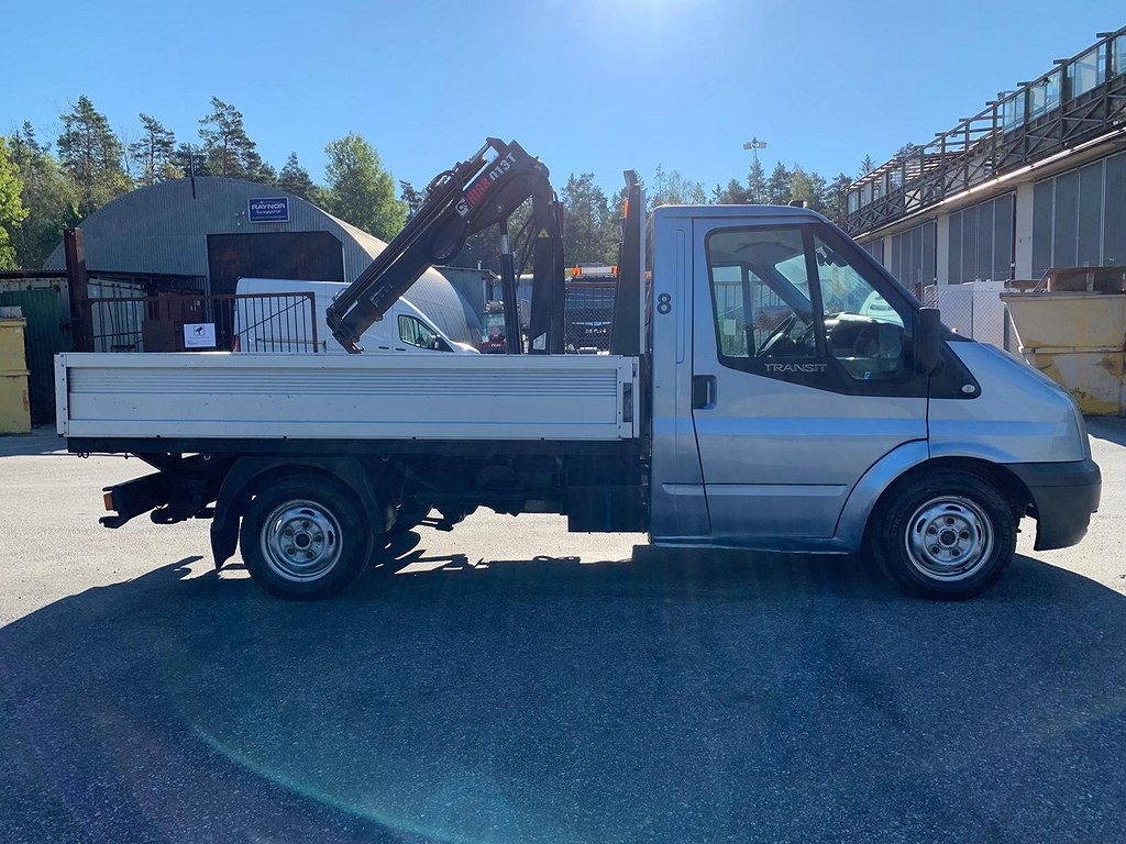 Ford Transit KRANBIL 2.2TDCi Drag Nyservad Nybesiktad Värmare