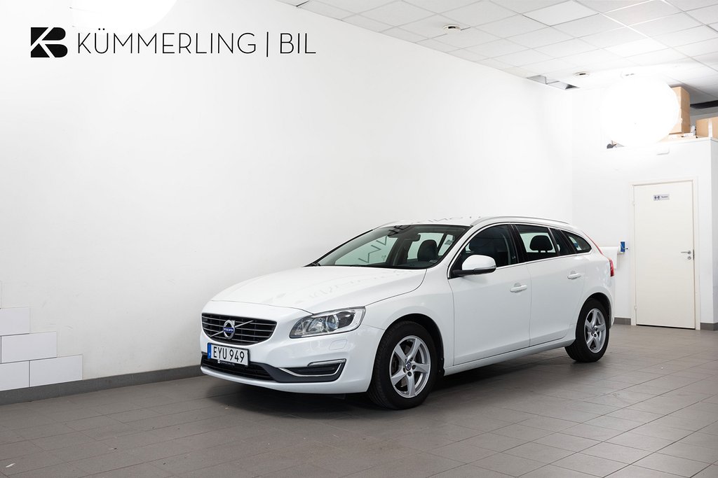 Volvo V60 D4 Summum/Dragkrok/Värmare/Nav/P-sensor Euro 6