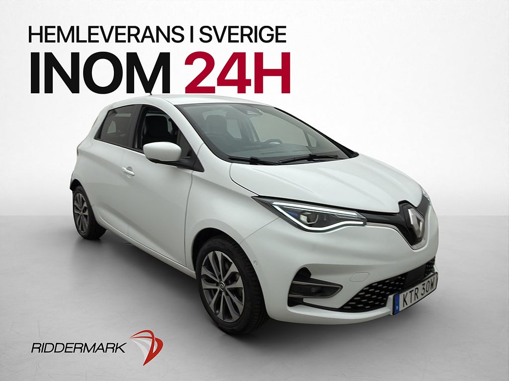 Renault Zoe R135 52 kWh 136hk FRIKÖPT BATTERI Intens Kamera