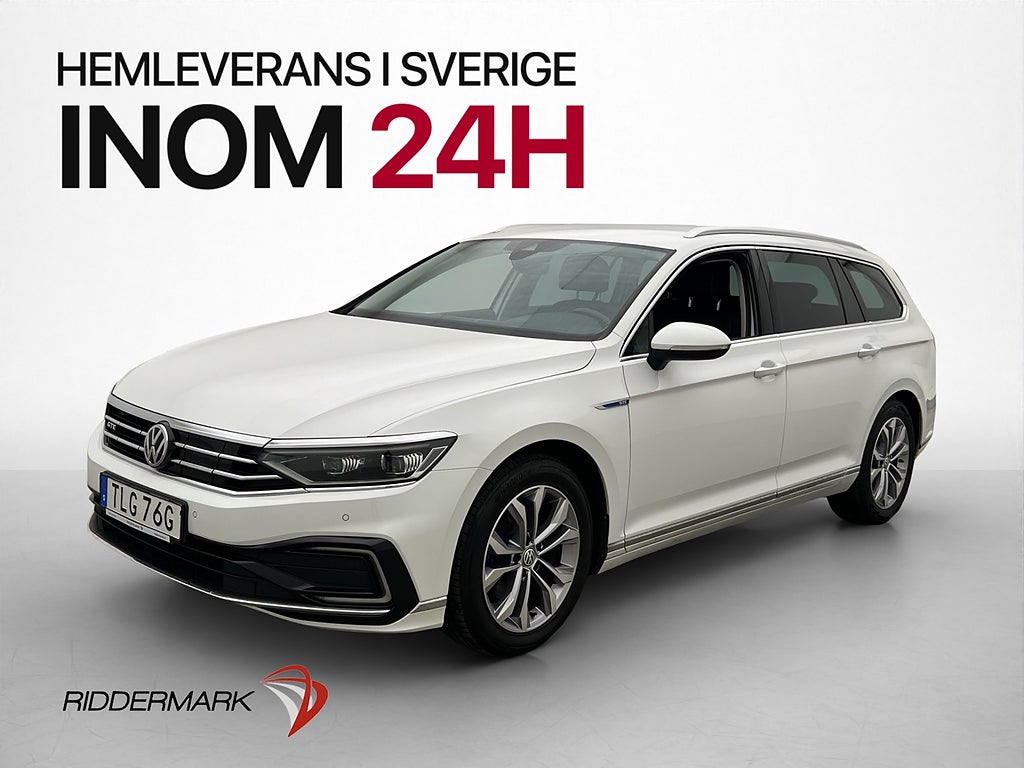 Volkswagen Passat GTE Executive I.Q Värmare Kamera Drag MOMS