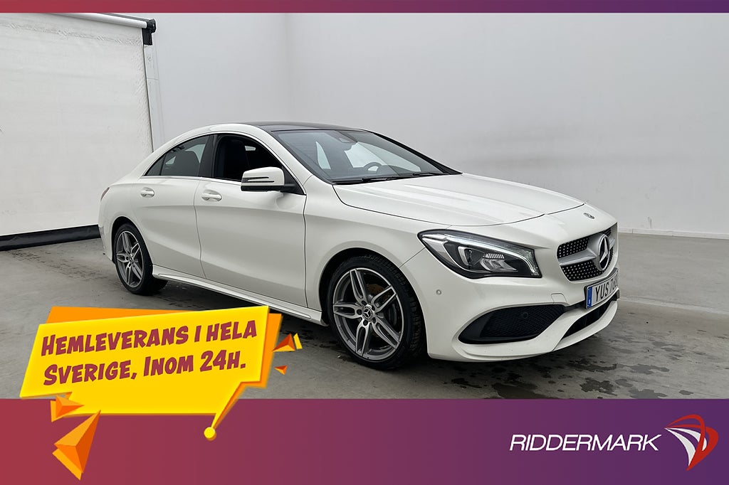 Mercedes-Benz CLA 200 d 4M 136hk AMG Pano B-Kamera Navi
