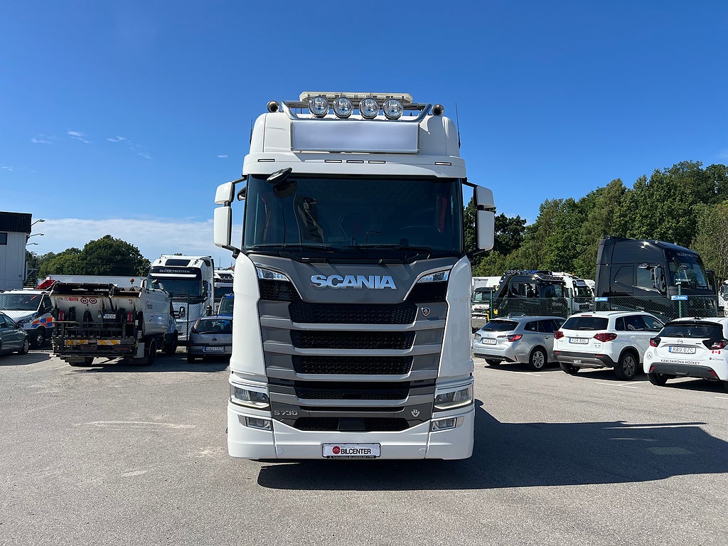 Scania S730 V8 6x2 Dragbil, Hydraulik, Klädd inredning