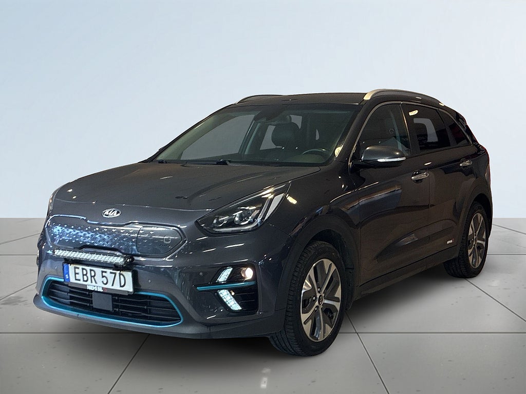 Kia Niro e- 64 kWh Advance Plus Rattvärme Navi S&V-däck Bkamera