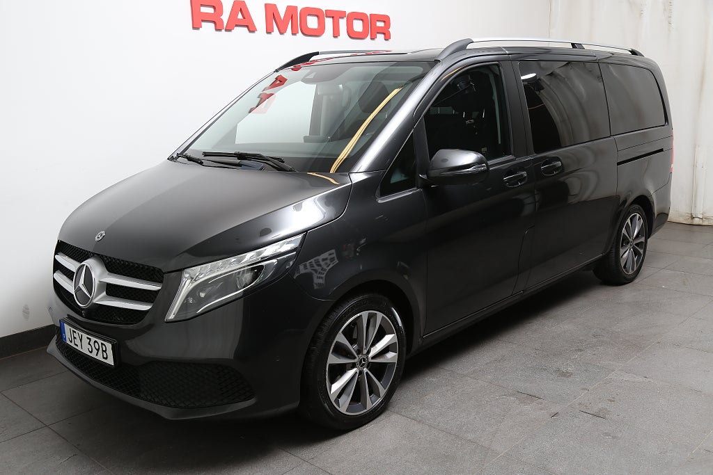 Mercedes-Benz V220 220d 3.1t 9G-Tronic 163hk I 360°-kamera I Drag I 7-sits