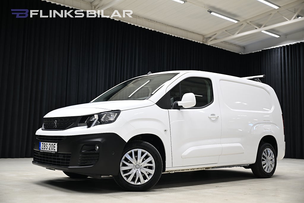 Peugeot Partner 130HK L2|Automat|Drag|Värmare|Backkamera|Kambytt|