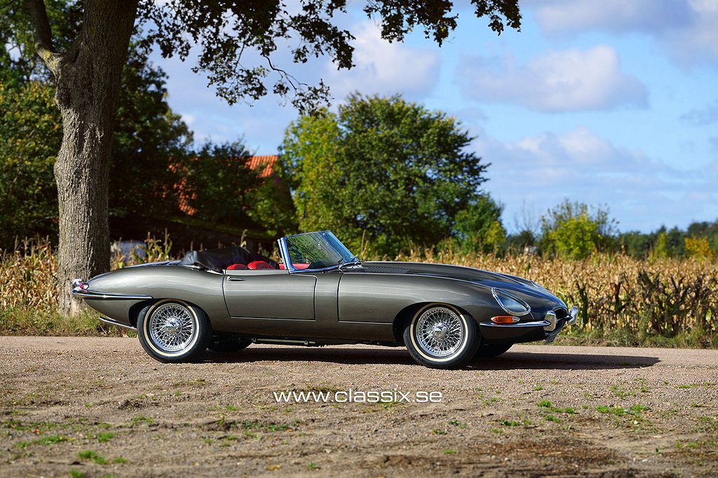 Jaguar E-Type S1 Roadster Renoverad!