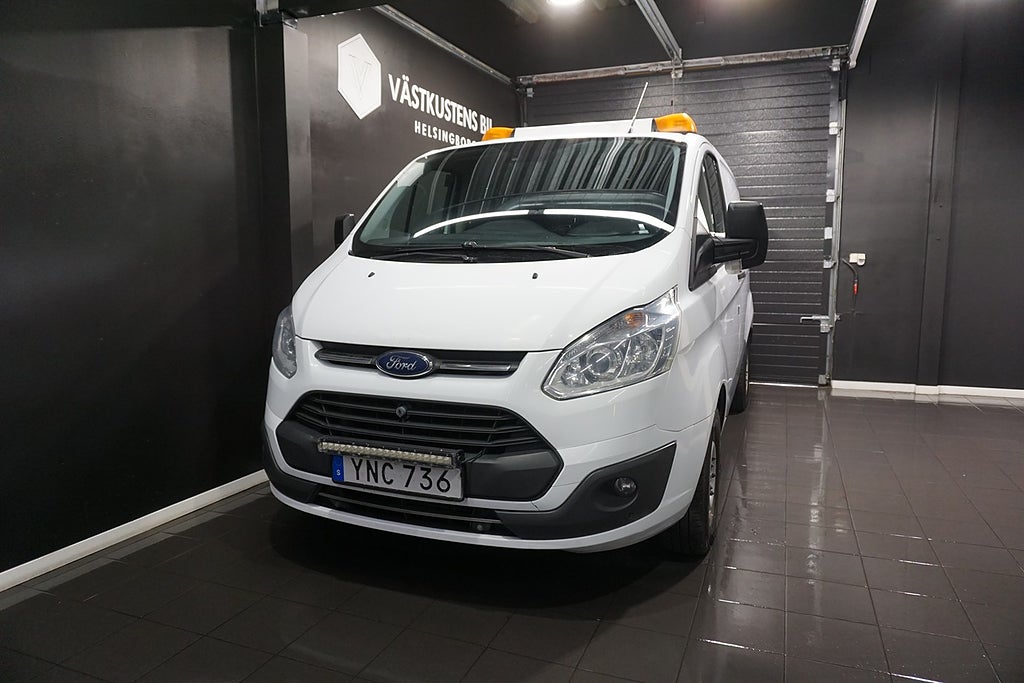 Ford Transit Custom 290 2.0 TDCi SelectShift, 1 Ägare, Inredd, 3-Sits 130hk