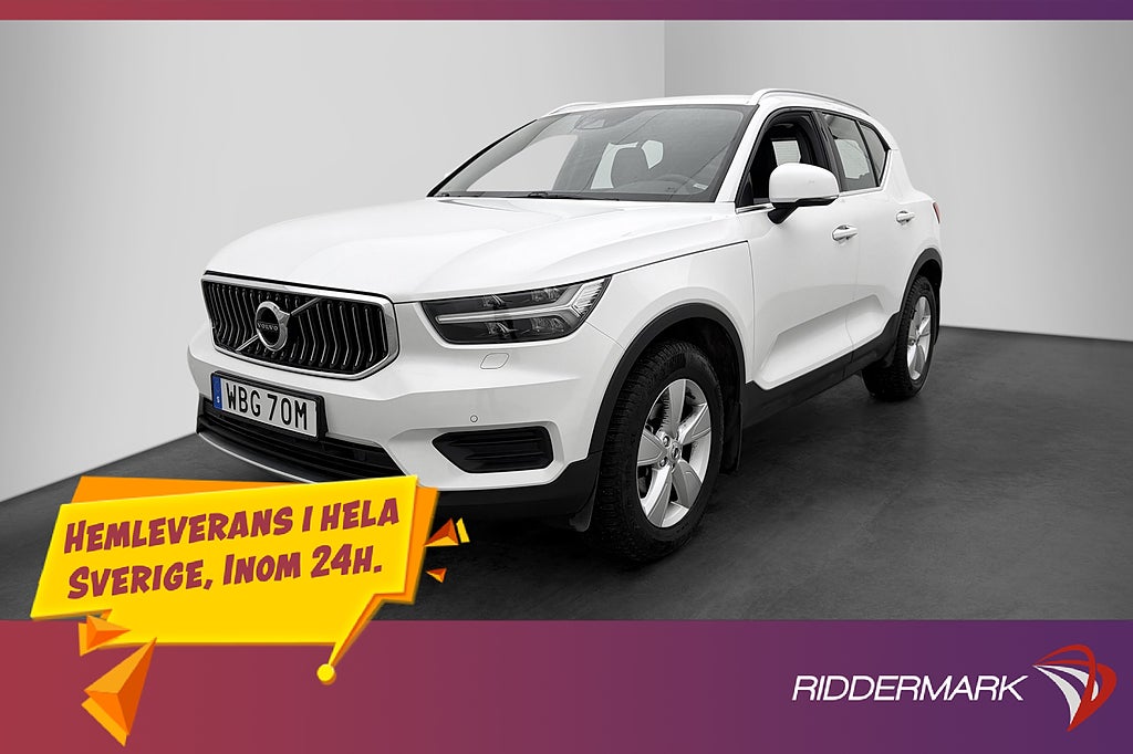 Volvo XC40 T3 Inscription VOC Orrefors Skinn Kamera GPS Drag