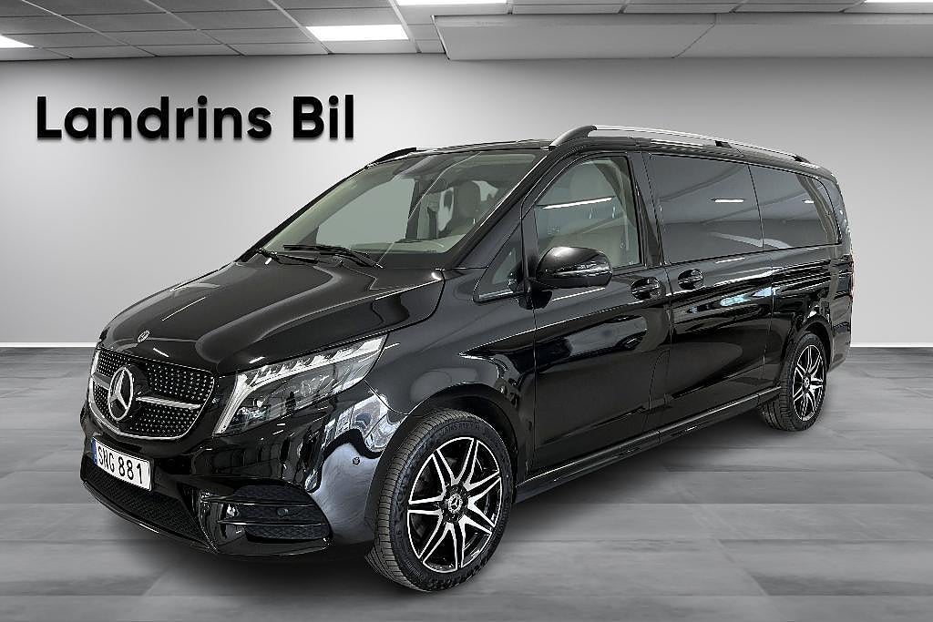 Mercedes-Benz V 300 d 4MATIC Extra Lång 7-Sits AMG-Line / LYXSÄTEN