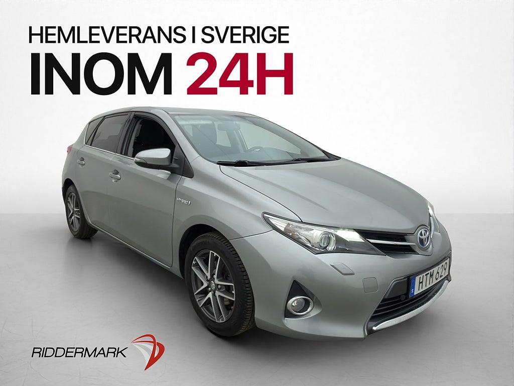 Toyota Auris Hybrid e-CVT 136hk Edition Feel M/K-Värm Kamera