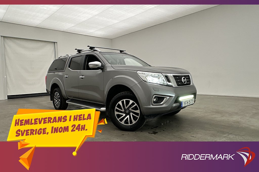 Nissan Navara Tekna 2.3 4WD Drag Diff Skinn 360° Kåpa MOMS