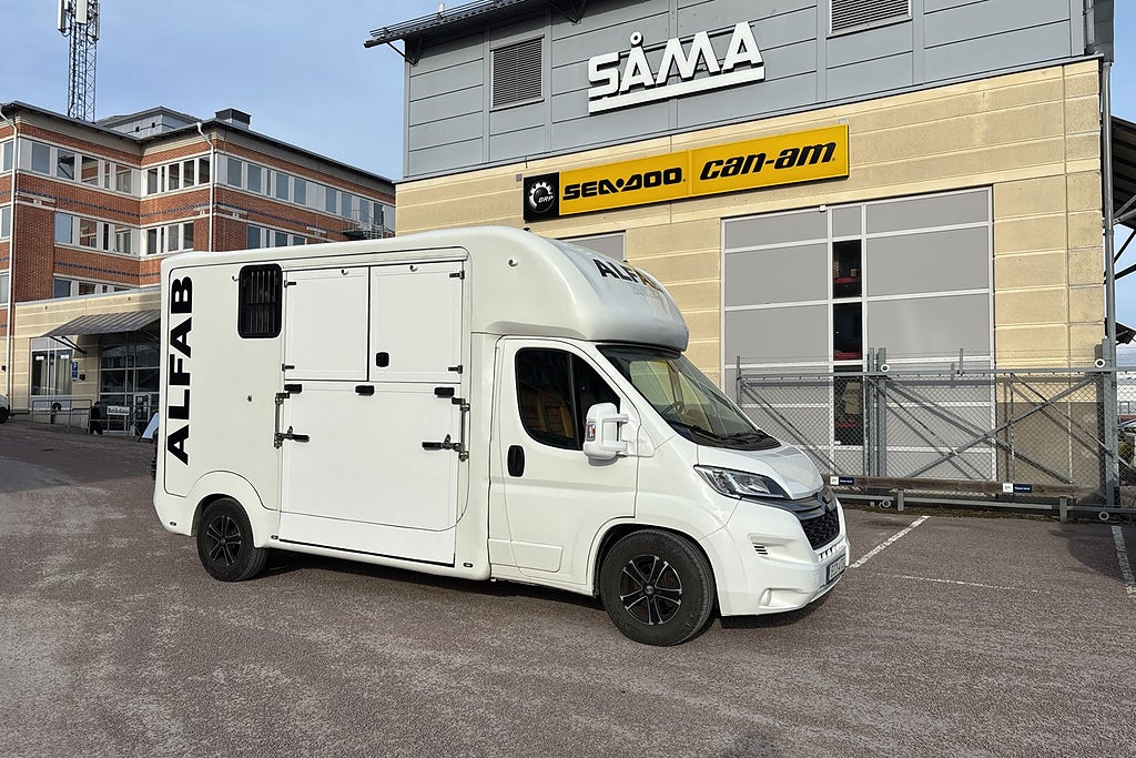 Citroën Jumper ALFAB HORSES Hästbil/MOMS/Nybes./163hk