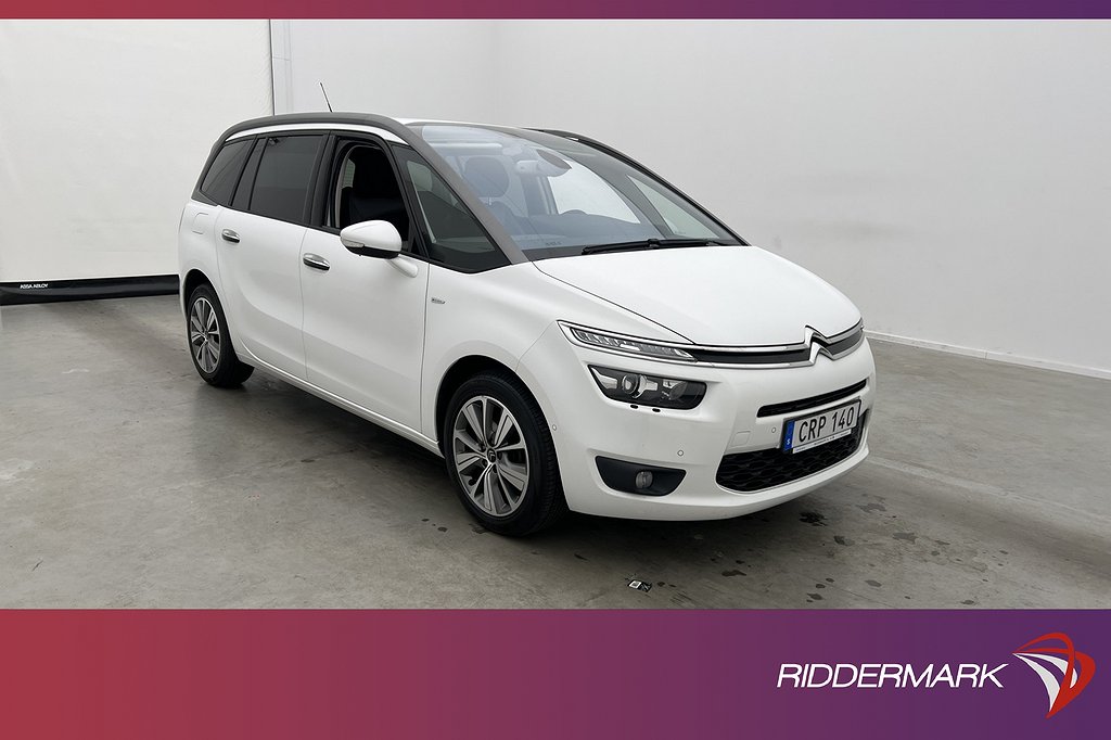 Citroën Grand C4 Picasso 1.6 HDi 7-sits Kamera Navi Drag