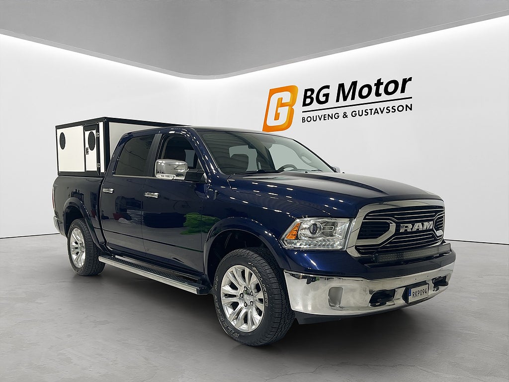 Dodge RAM 1500 5.7 V8 395HK HEMI Longhorn Hundkåpa/Luft/Välservad