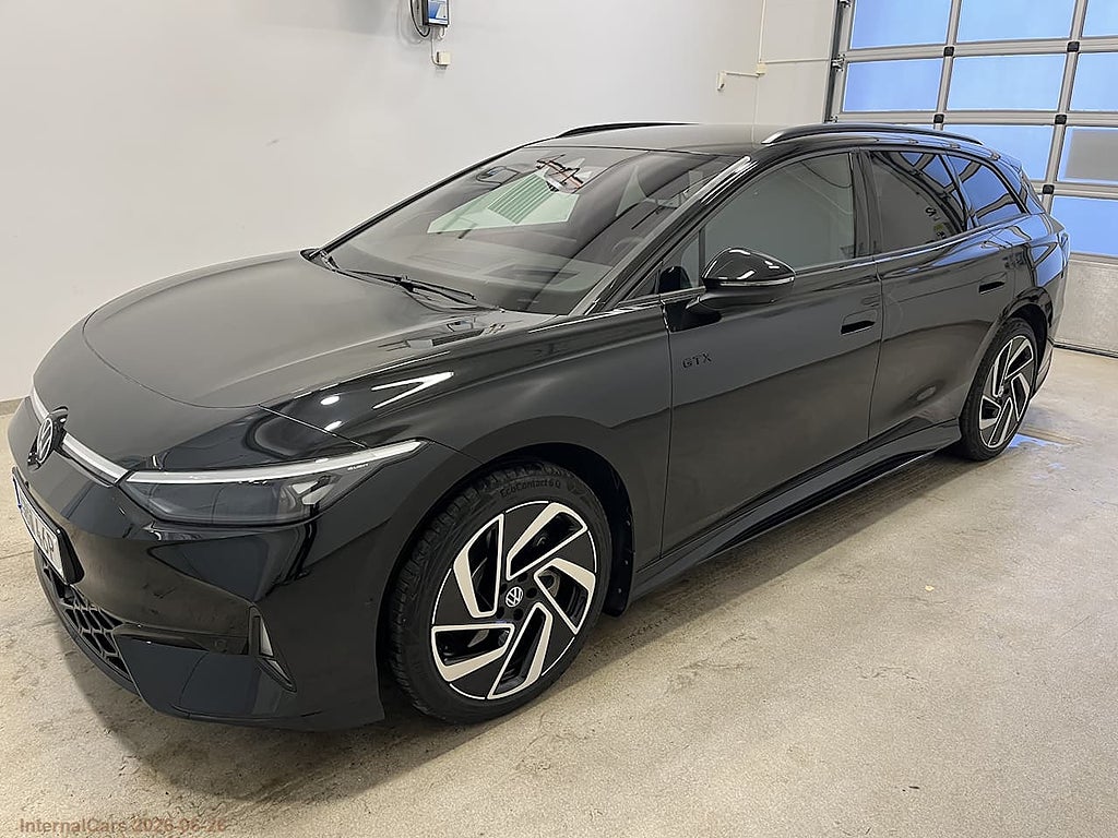 Volkswagen ID.7 GTX Tourer Plus 360 kam ventilerade stolar drag 340hk
